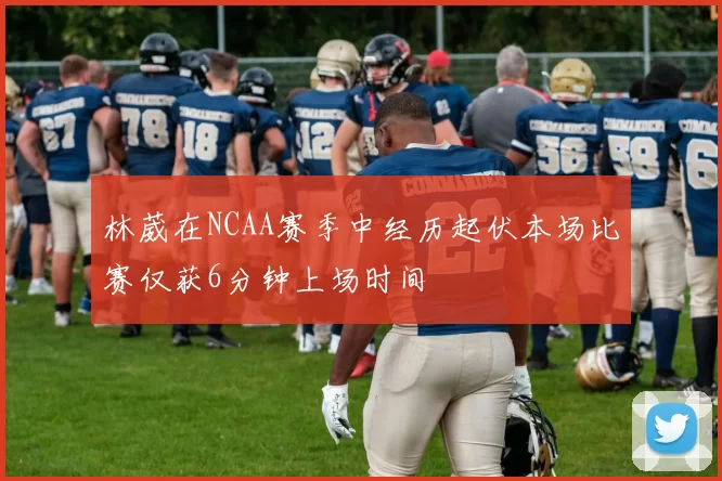 林葳在NCAA赛季中经历起伏本场比赛仅获6分钟上场时间